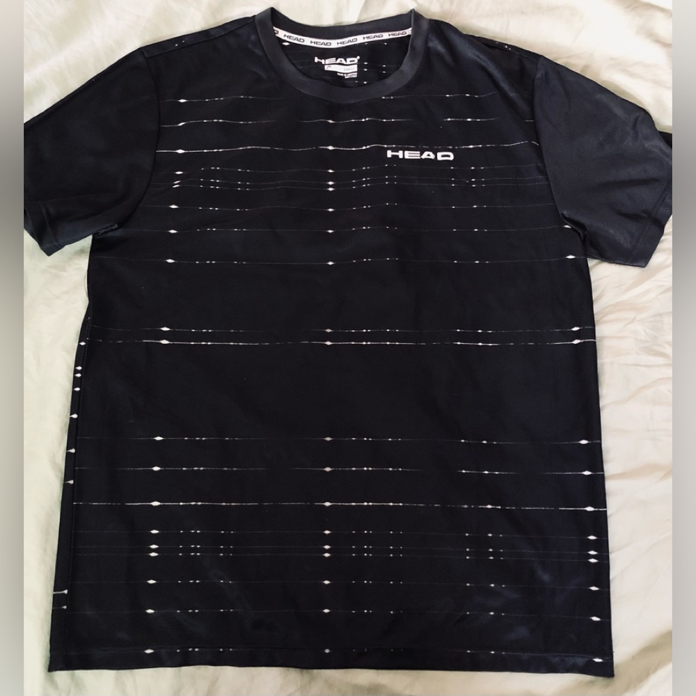 Head Performance work-out Tshirt Mens’ Sz L gym running Exercise Gym Wear NEW